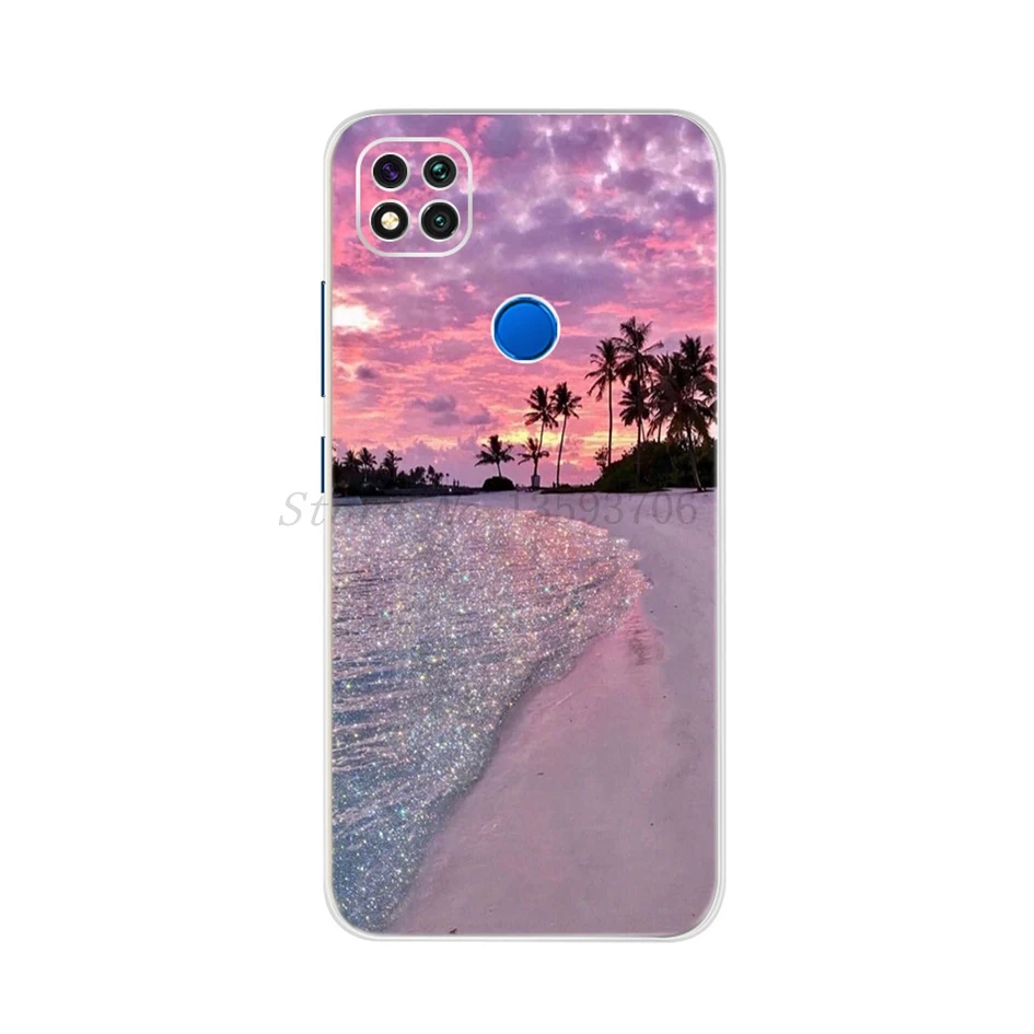 Para Xiaomi Redmi 9C NFC Funda de silicona patrones de moda Funda de teléfono suave para Poco C31 redmi9C Funda para Xiaomi Redmi 9 Activ Funda - imagen 3