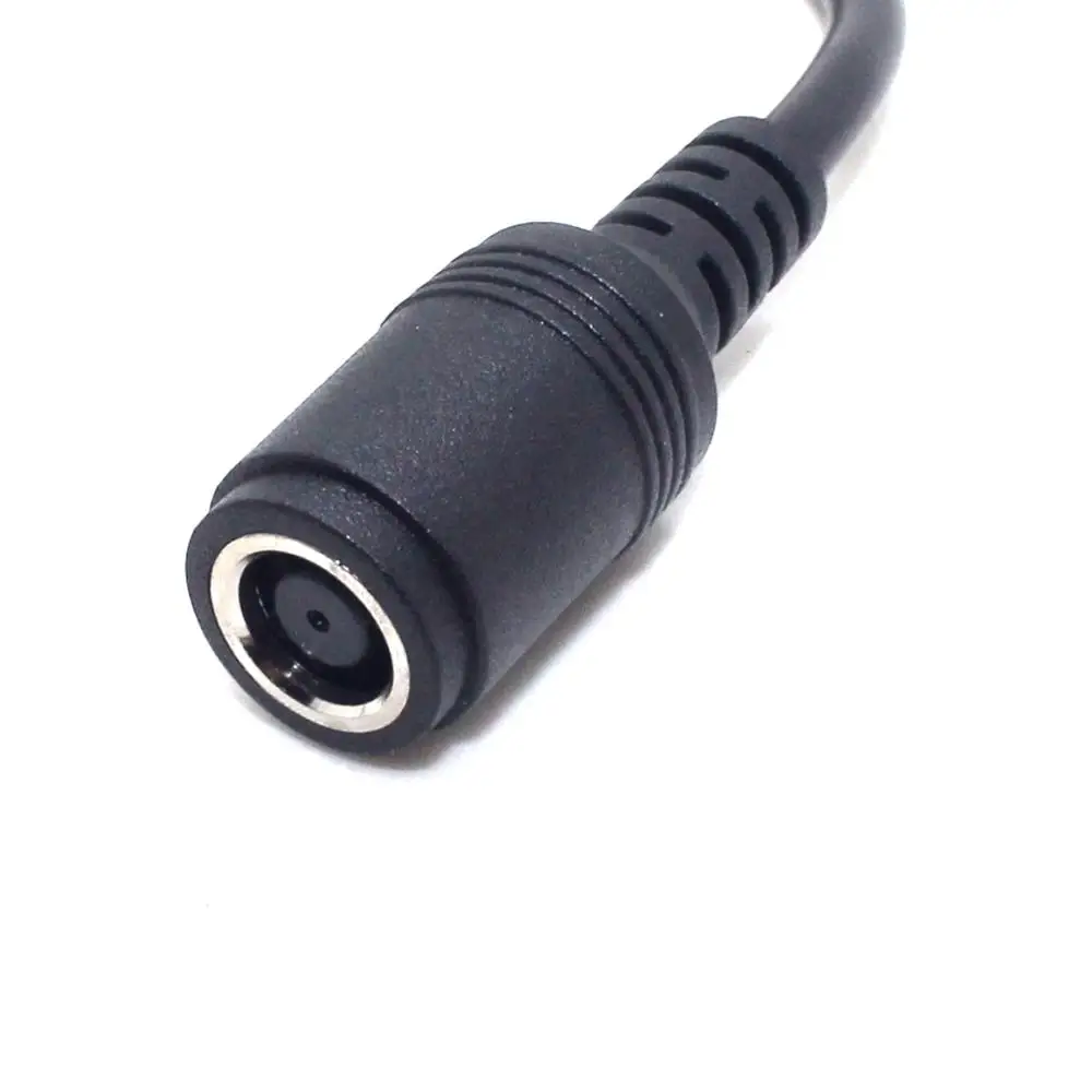 Adaptador de corriente DC 7,4x5,0mm hembra a Pin macho de 4,5x3,0mm, Cable de enchufe convertidor para cargador Hp Envy Touchsmart 15 17 - imagen 4