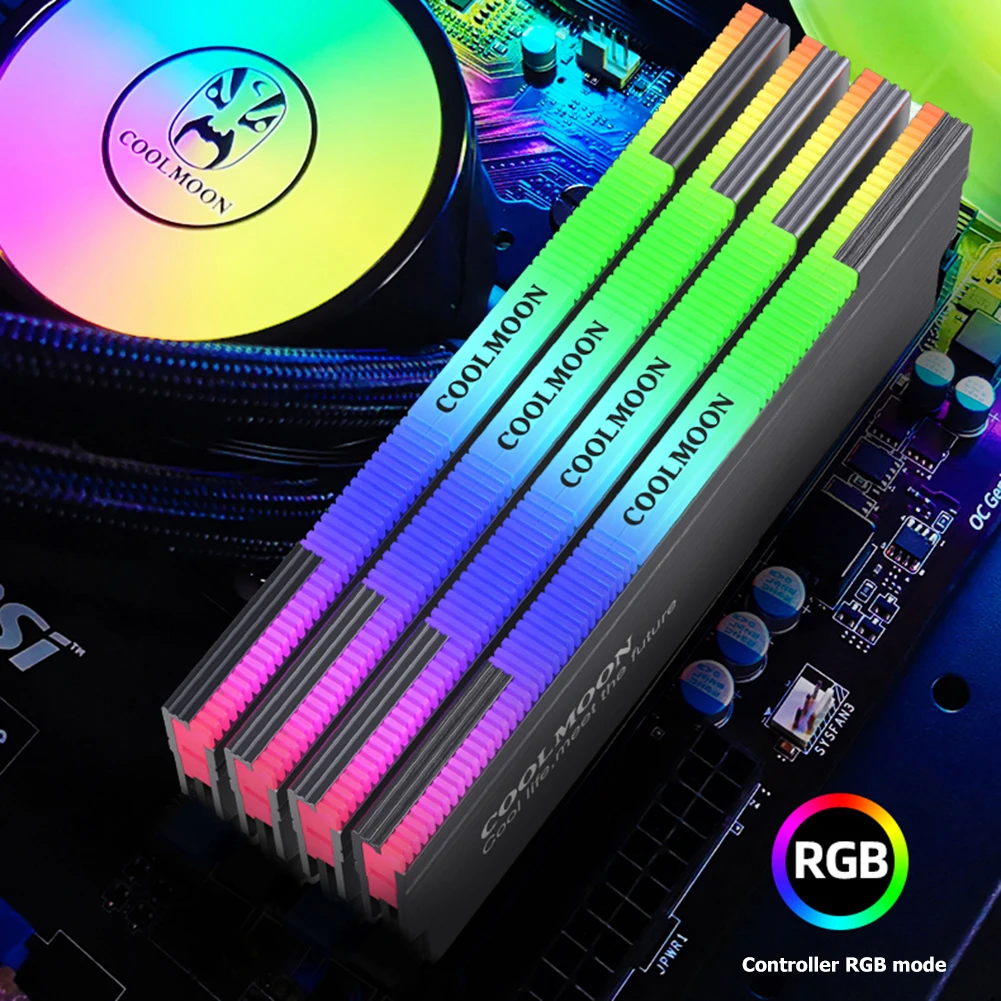 Disipador RAM ARGB – Refrigeración Memoria para PC - imagen 5