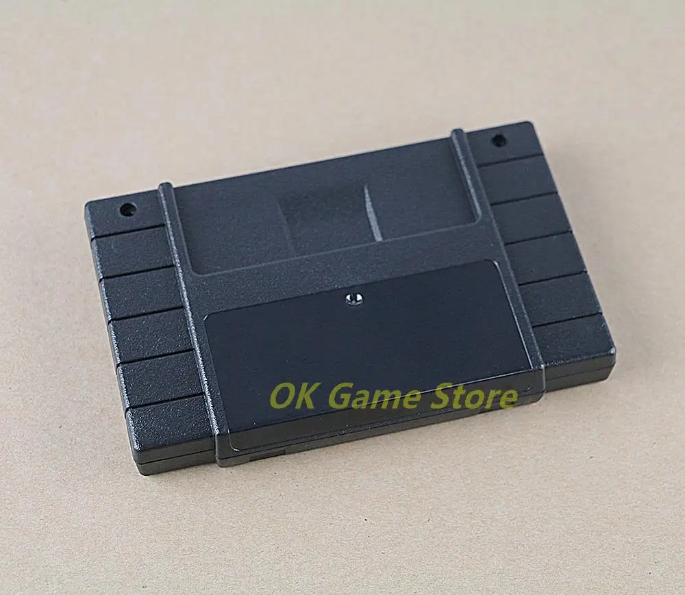 1 Juego de carcasa de cartucho de juego de repuesto para accesorio de juego SNES para tarjeta de juego SNES versión estadounidense cartucho de juego de 16 bits - imagen 3
