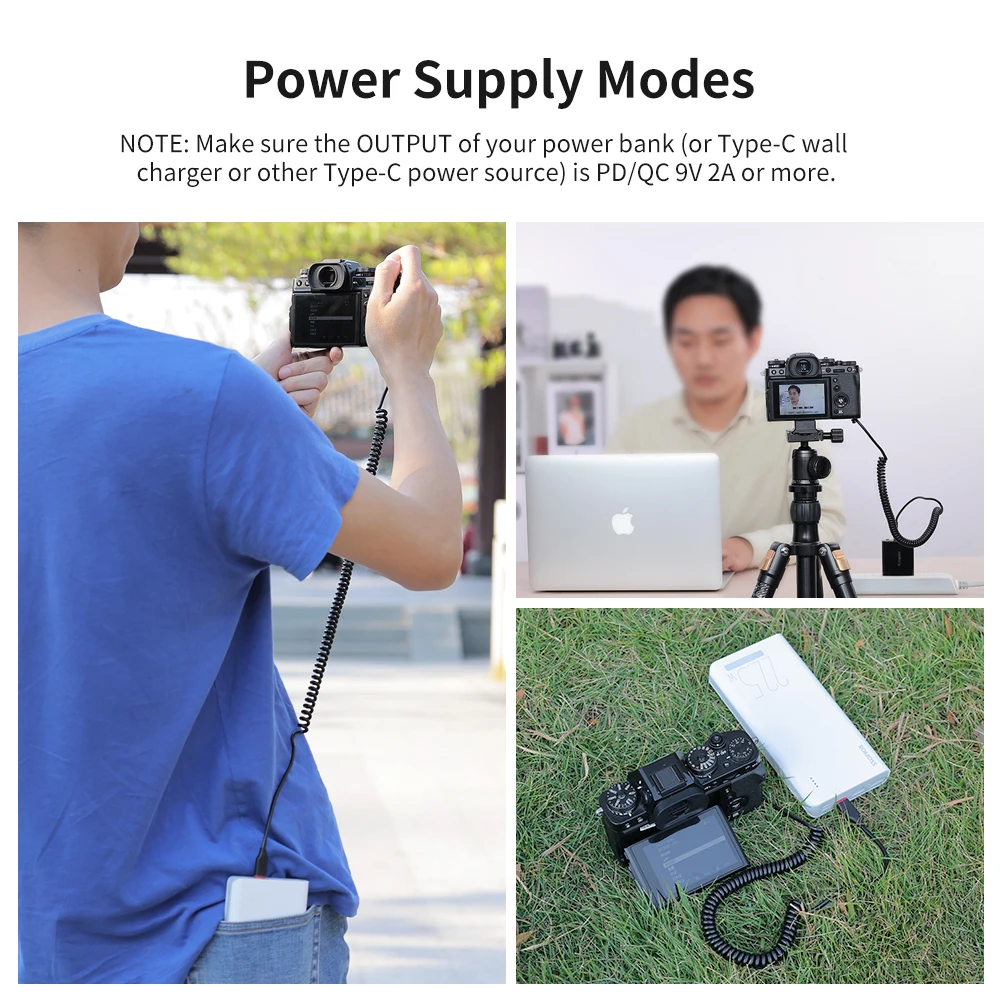 KingMa-acoplador de corriente continua NP-W126 W126S tipo C, batería simulada adaptada para Fujifilm USB-C XT2 XT30 XS10 XT200 XT100 X100V X100F - imagen 5