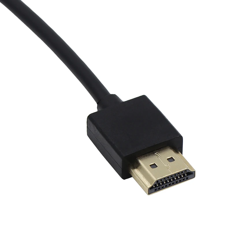 Cable de conector corto macho tipo C HD, 25cm, 50cm, 1080P V1.4, compatible con TV BOX, cámara de ordenador - imagen 4