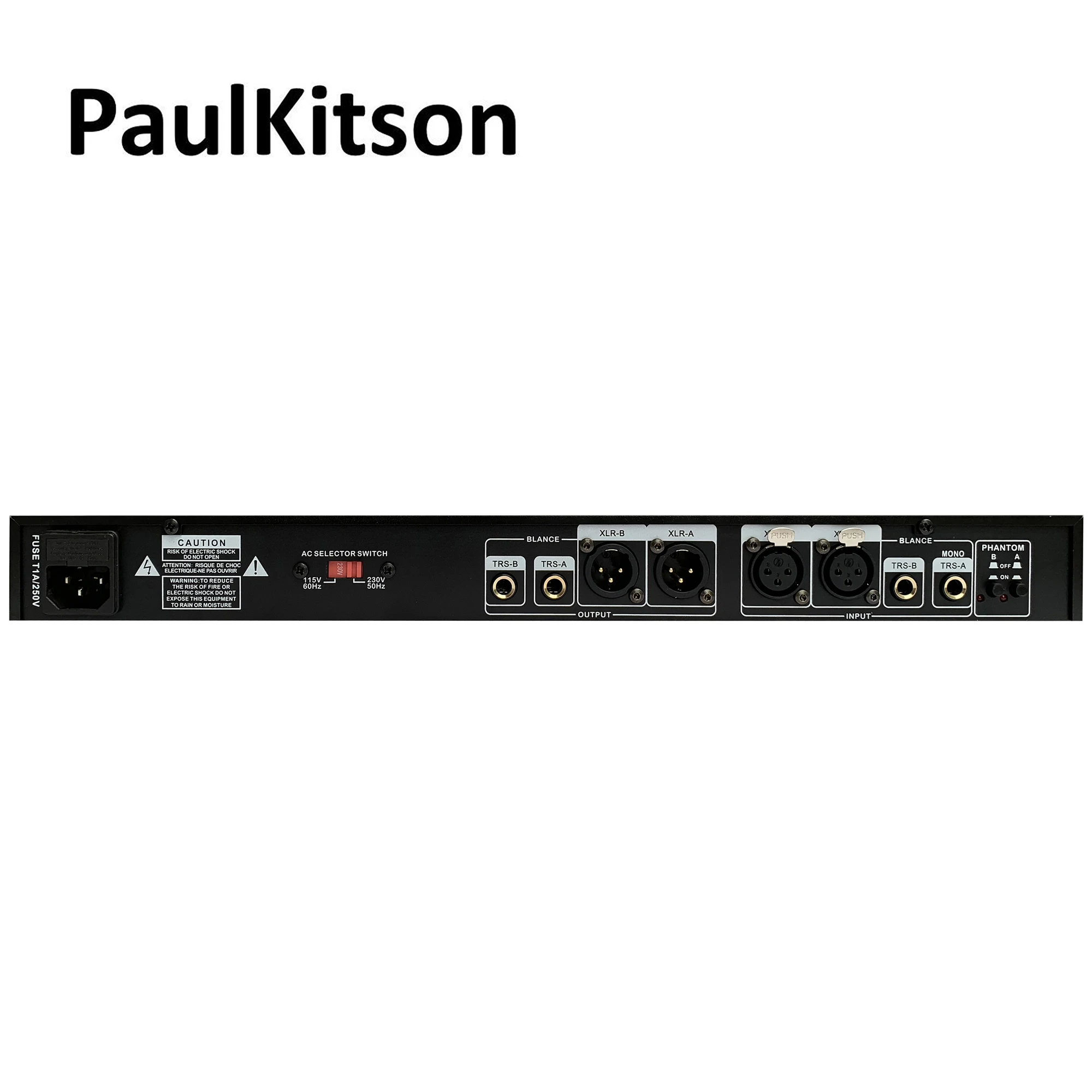 Paulkitson-supresor de retroalimentación Digital profesional CTF1000, 2 en 2 salidas, palanca de cambios de frecuencia, micrófono de procesamiento de Audio, Anti-aullido - imagen 3