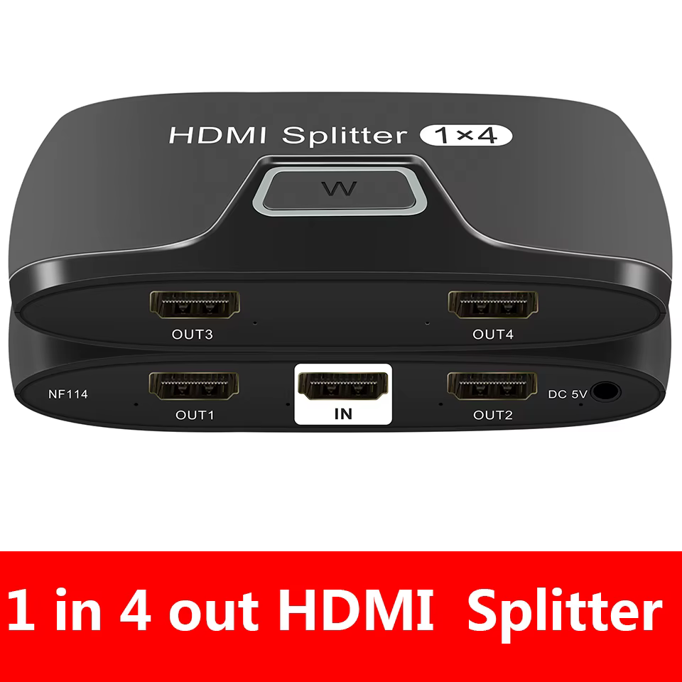 Splitter HDMI 4K 60Hz con Múltiples Salidas para PS4 PC TV - imagen 3
