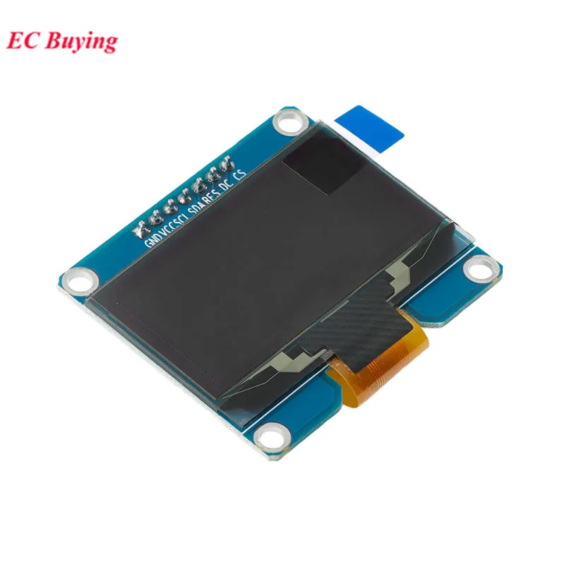 Módulo OLED de 1,54 pulgadas, pantalla LCD de 1,54 ", módulo de pantalla LED 128*64 SSD1309 interfaz SPI/IIC I2C para Arduino de 4 pines y 7 pines - imagen 3