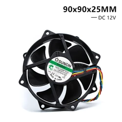Ventilador CPU PWM 90mm 12V SUNON KDE1209PTVX