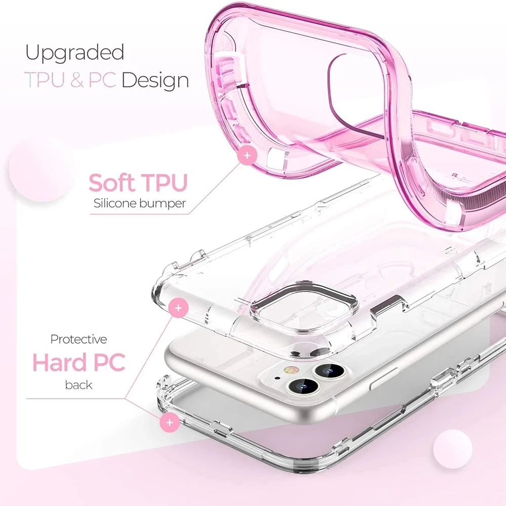 Funda Transparente iPhone 16 Pro – Protección Antipolfo y Antigolpes - imagen 3