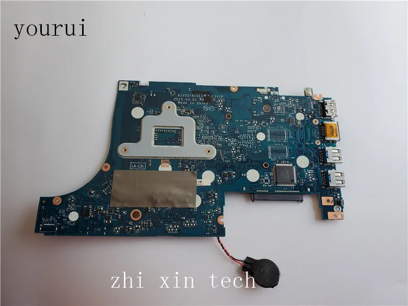 Yourui-placa base para ordenador portátil Lenovo U31-70, placa base AIVS3/AIVE3 LA-C311P con i5-5200u de prueba de CPU - imagen 2