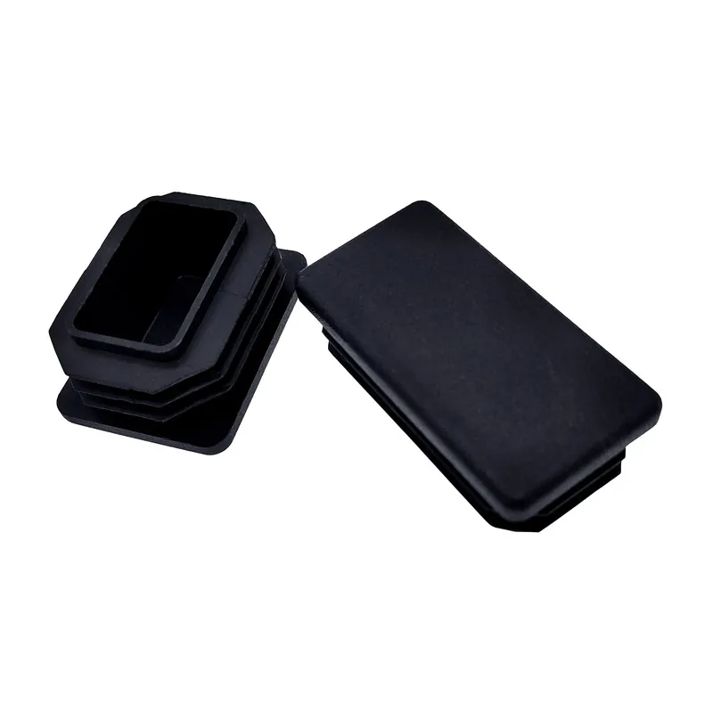 Protector antideslizante para patas de mueble negro - Tapón tubo - imagen 2