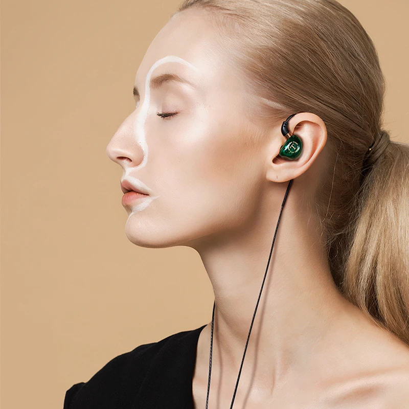 Auriculares TM-01 con cable de 3,5mm, cascos con micrófono de Doble controlador, HiFi, estéreo de graves, deportivos, para música y Fitness, para PC y MP3 - imagen 4