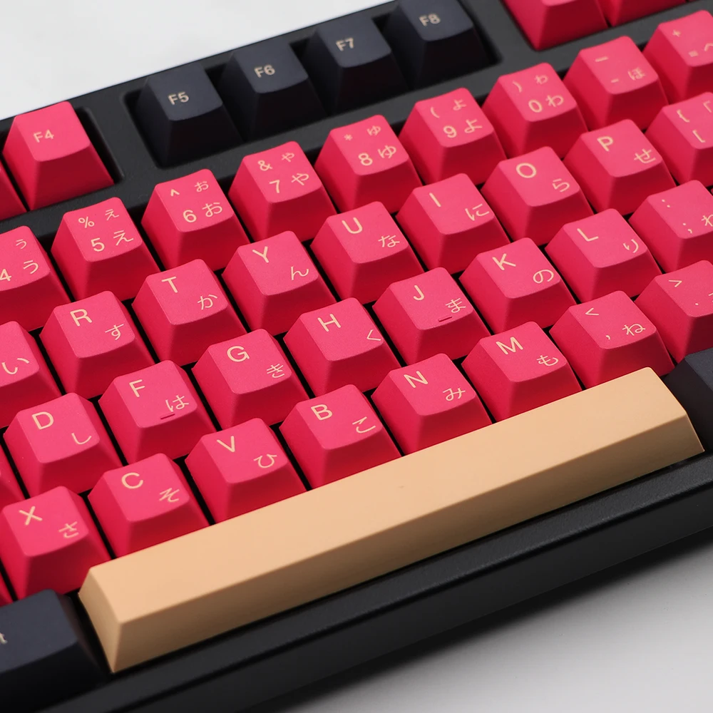 135 teclas/juego tema Samurai rojo PBT Dye Subbed Keycap para Mx Cherry Switch Teclado mecánico gmk Keycap Cherry Profile Key Cap - imagen 4