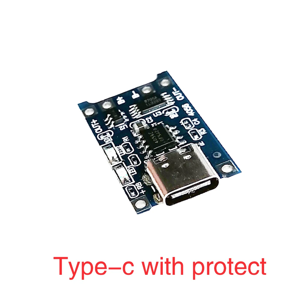 TP4056 Módulo Protección Batería 18650 – Carga USB-C y Micro USB - imagen 3