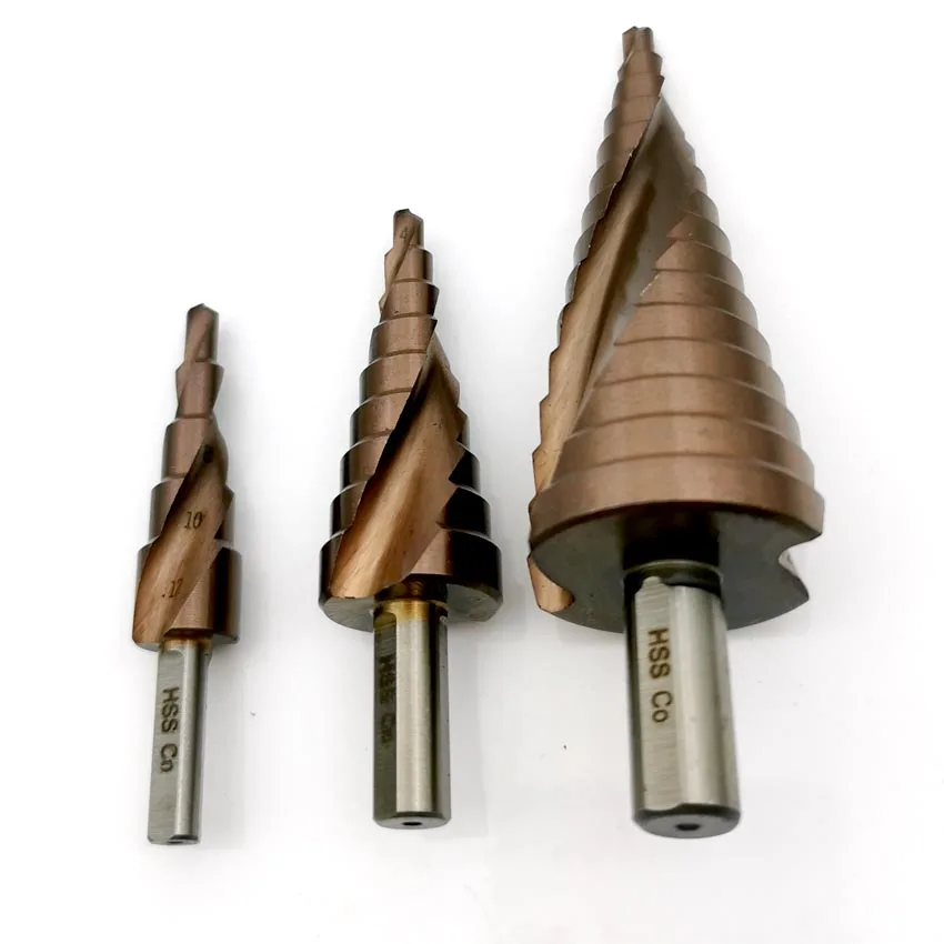 Broca escalonada de cobalto M35 5%, cono HSSCO, herramienta de Metal, Agujero Cutter4-12/4-20/4-22/4-25/4-32 - imagen 2