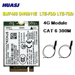 Huasj Módulo 4G LTE EM7455 Gobi6000 para Dell E7270/E7470/E7370