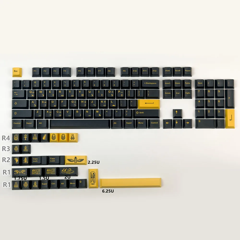 GMK  Black Yellow