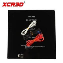 XCR MK3 Placa de cama caliente 410x410mm aluminio 24V para 3D
