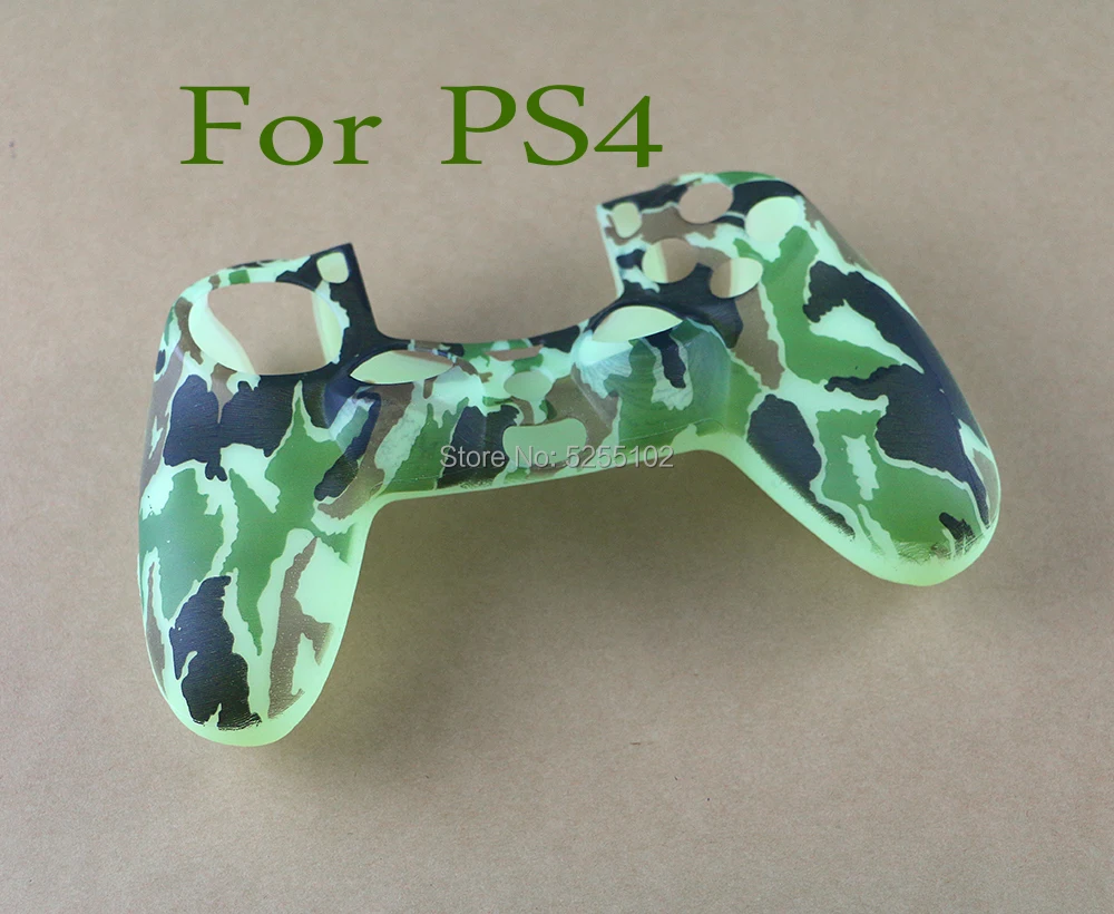 20 piezas para accesorios de PS4, protectores de Gel de silicona, funda para empuñaduras de piel, tapas para Playstation 4 PS4, camuflaje duradero - imagen 2