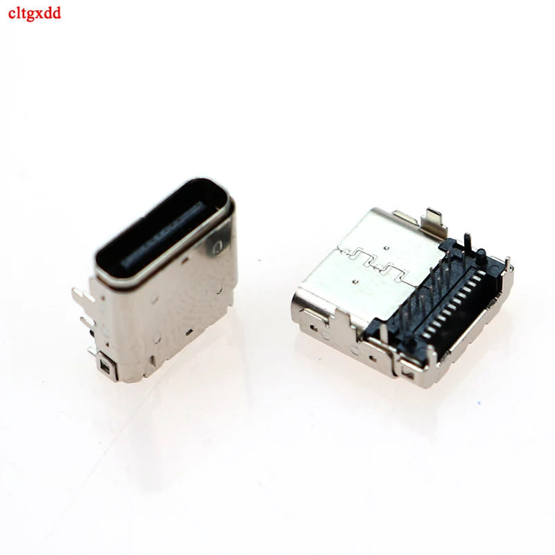 Conector de enchufe SMT de 12 Pines, Micro USB tipo C 3,1, colocación hembra SMD DIP, diseño PCB, carga de alta corriente DIY, 2 piezas - imagen 2