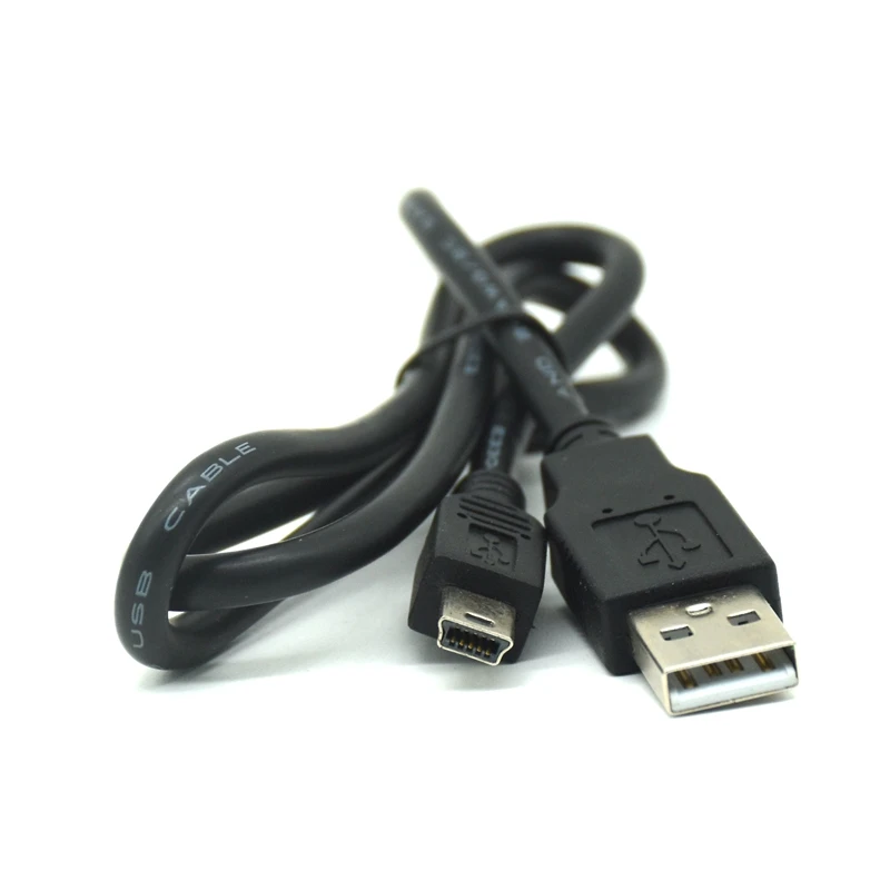 Adaptador de Cable de carga de datos, extensión de cable corto de 30cm, 60cm, 2,0 cm, 1 pie y 1m, USB 100 A macho A Mini 5 pines B, 1 ud. - imagen 3