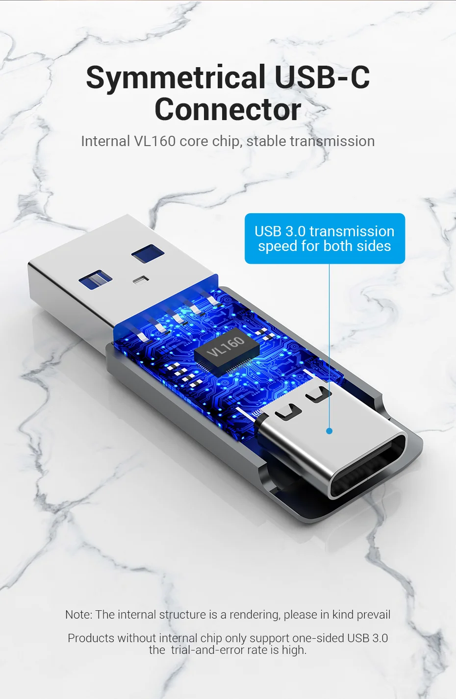 Adaptador Vention - Compatibilidad extendida