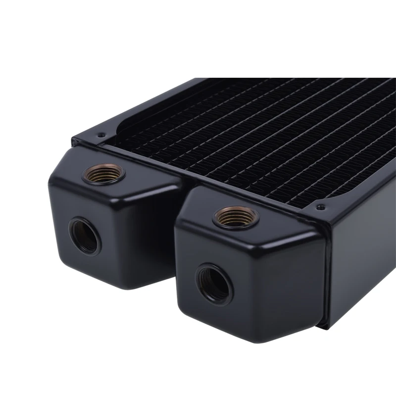 Alphacool XT45 cobre lleno 120MM,240MM, 360MM 45mm de espesor radiador de refrigeración por agua enfriador de computadora maestro - imagen 5
