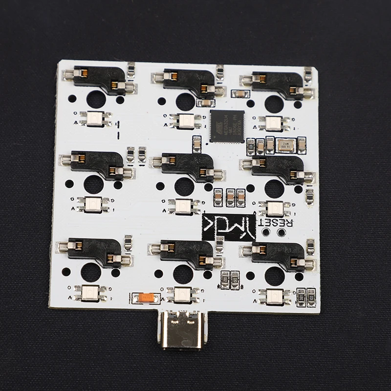 QMK Hotswap YMDK RGB, Teclado mecánico de 9 teclas, compatible con función Macro, interruptores tipo C MX, numérico para juegos, Photoshop - imagen 4