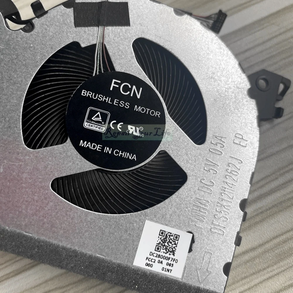 Ventilador de refrigeración de CPU para Lenovo IdeaPad Gaming 3i (15) 3 15ARH05 15IMH05 ventiladores para ordenador portátil radiador enfriador 5F10S13912 5F10S13913 DC 5V nuevo - imagen 4