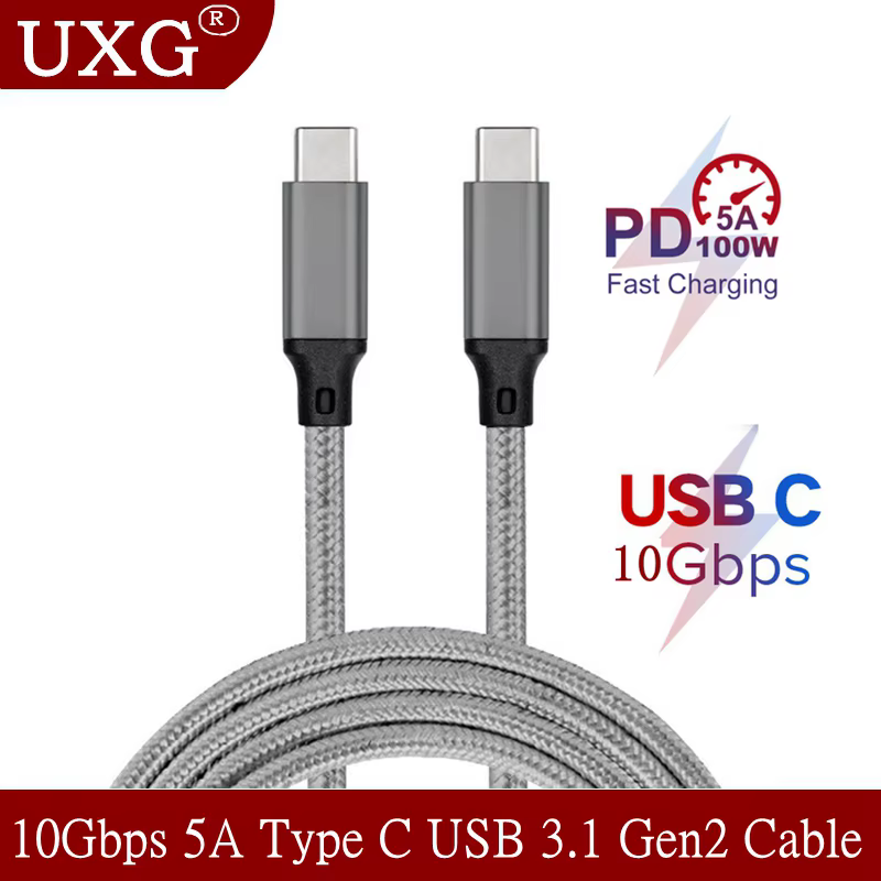 Cable USB-C PD 100W 3m - Gen 2 10Gbps, 4K, Samsung compatible - imagen 2
