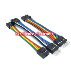 Dupont 40 pines cables 2.54mm Macho-Hembra Doble Fila