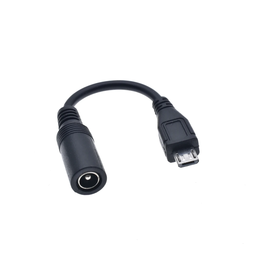 Adaptador de corriente Micro DC 5,5x2,1mm a Micro USB 5V DC, Conector de cable de carga de alimentación es adecuado para teléfonos móviles, tabletas - imagen 4
