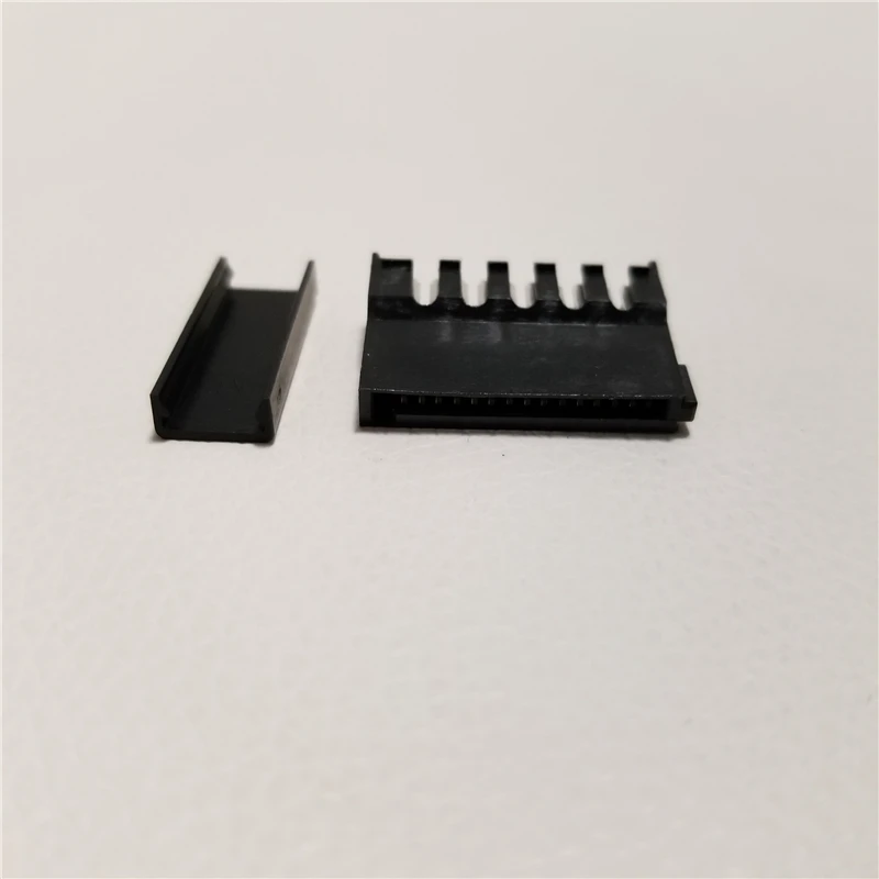 Juego de discos duros HDD SSD, adaptador de Cable de fuente de alimentación SATA, conector de forma plana y de cubierta alta para PC DIY, 10 unidades - imagen 2