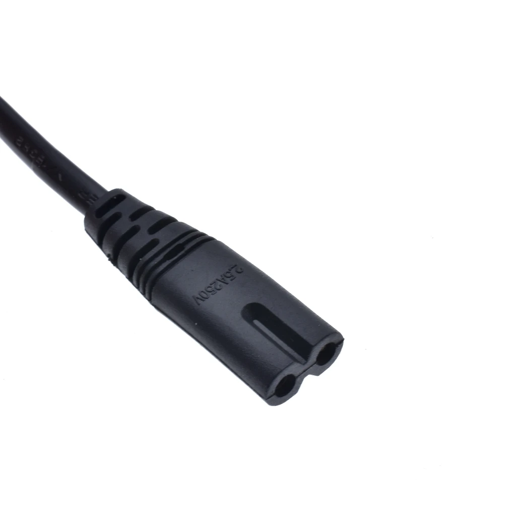 BS1363 UK HK 3pin enchufe macho a IEC 320 C7 hembra AC Cable adaptador cargador Monitor Cable 13A 1,2 m - imagen 4
