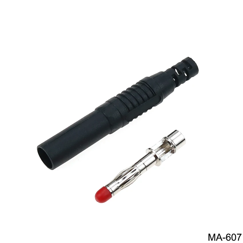 Enchufe Banana de cobre con agujero hembra, 4mm, extensión de cabeza hembra, poste de cable, núcleo de cobre, enchufe Banana para soldadura - imagen 3