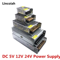 Fuente Alimentación LED 12V 24V 5A 10A para Tiras RGB