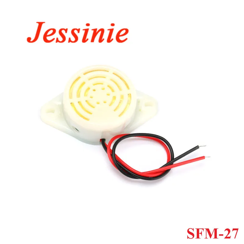 Alarme à décibels élevés, Buzzer électronique 12V, bip continu pour Arduino - imagen 2