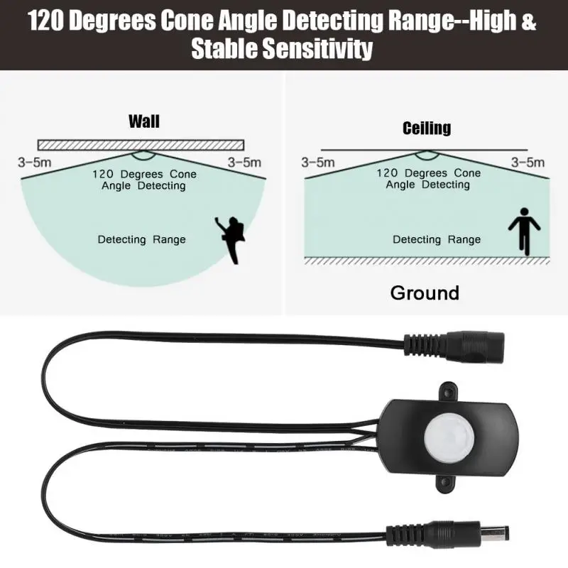DC-5-24V-5A-Mini-Adjustable-Auto-PIR-Infrared-Motion-Sensor-Detector-For-LED-Light-Strip (4)