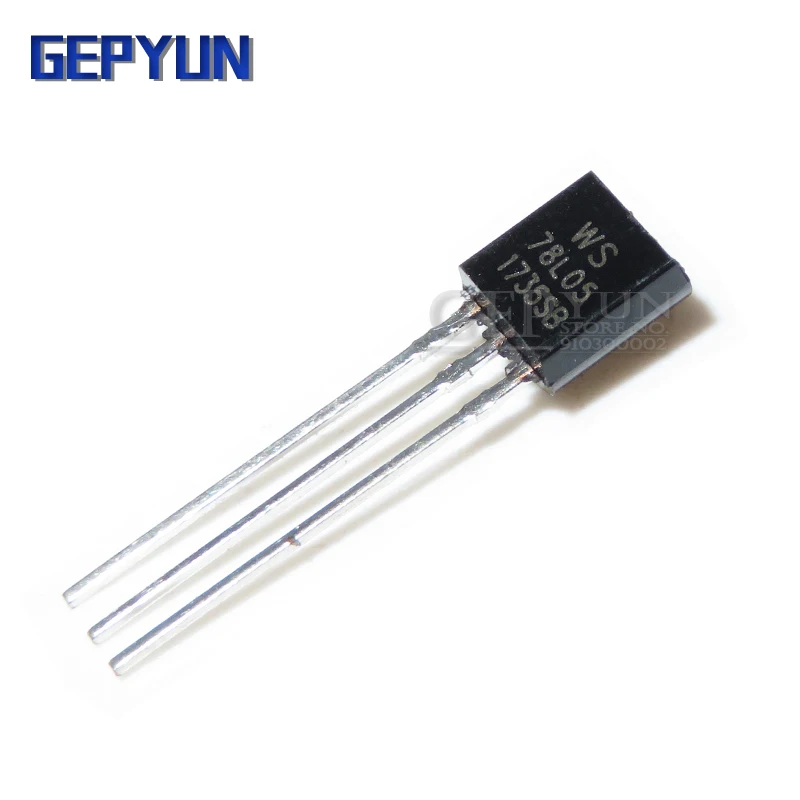 Gepyun-piezas de TRANSISTOR, 78L05, 78L06, 78L09, 78L12, 78L15, hjxrghal TO-92, 78L33, 79L05, 79L12, 79L15, TO92, 50 unidades - imagen 2