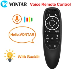 Control Remoto Voz VONTAR G10S Pro – Air Mouse IR para Android TV Box