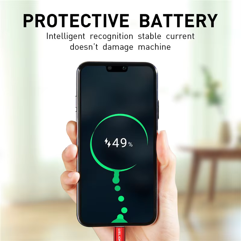 USLION Cable Micro USB Carga Rápida 3M Android Xiaomi Samsung - imagen 2
