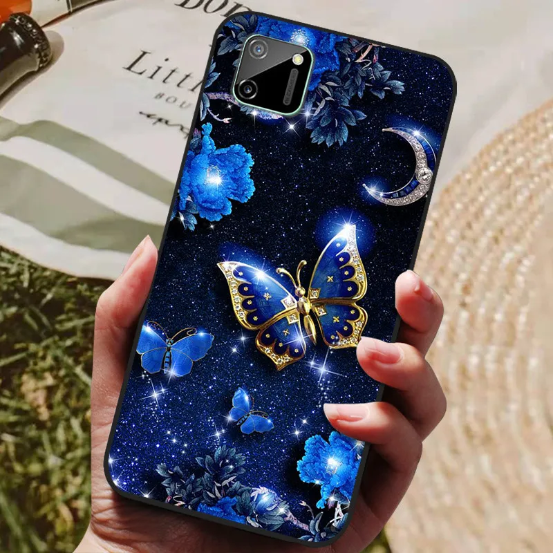 Funda trasera de silicona para móvil, carcasa suave para Realme C11 2021 RMX3231, 2020 - imagen 2