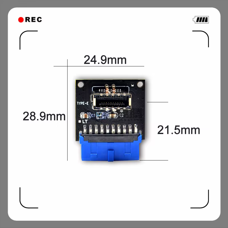 Adaptador USB 3.1 frontal para placa base - imagen 3