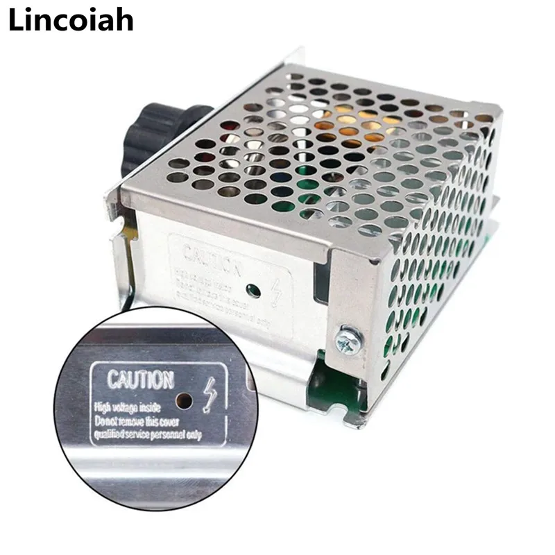 Regulador de voltaje SCR AC 220V 4000W atenuadores controlador de velocidad del Motor termostato módulo regulador de voltaje electrónico - imagen 4