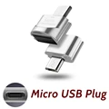 Silver Micro USB