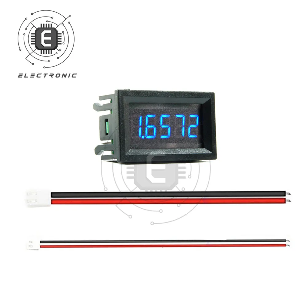 Amperímetro Digital CC de alta precisión de cinco dígitos de cuatro cables de 0,56 pulgadas medidor de corriente CC 0,0000-3.0000A - imagen 3