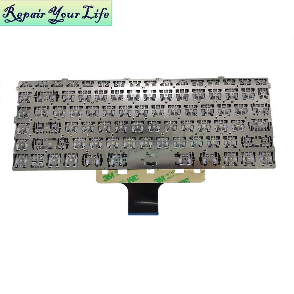 Teclado Latino US UA RU para HP X360, 14-DW, 14-DV, 14M-DW, TPN-Q171, dv0003TX, ruso, ucraniano, L96522, L85713, 161, L96524, L85711, 001 - imagen 5