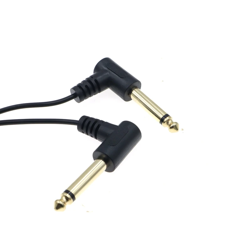 3m para micrófonos de guitarra acústica 6,35mm 1/4 pulgadas macho TRS estéreo a Dual 6,35mm 1/4 "macho Mono Y Splitter Cable de Audio - imagen 3