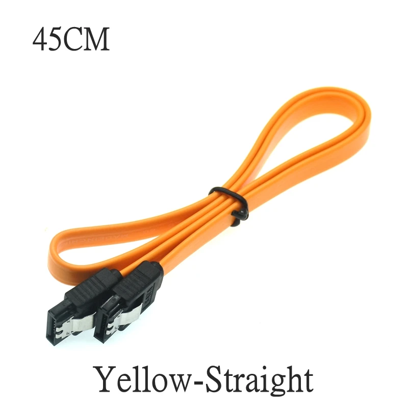 Cable SATA 3,0 SATA III 6 GB/s ángulo recto 90 grados para disco duro HDD 40cm Cable cargador de datos Cables conector - imagen 3