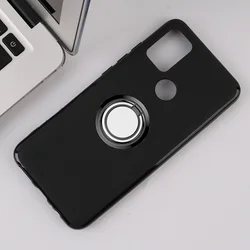 Funda Silicona Antigolpes UMIDIGI Power 3 con Soporte Anillo Trasero