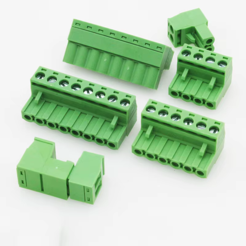 Bloque Terminales PCB 2EDG 5,08mm Enchufable Verde - imagen 2
