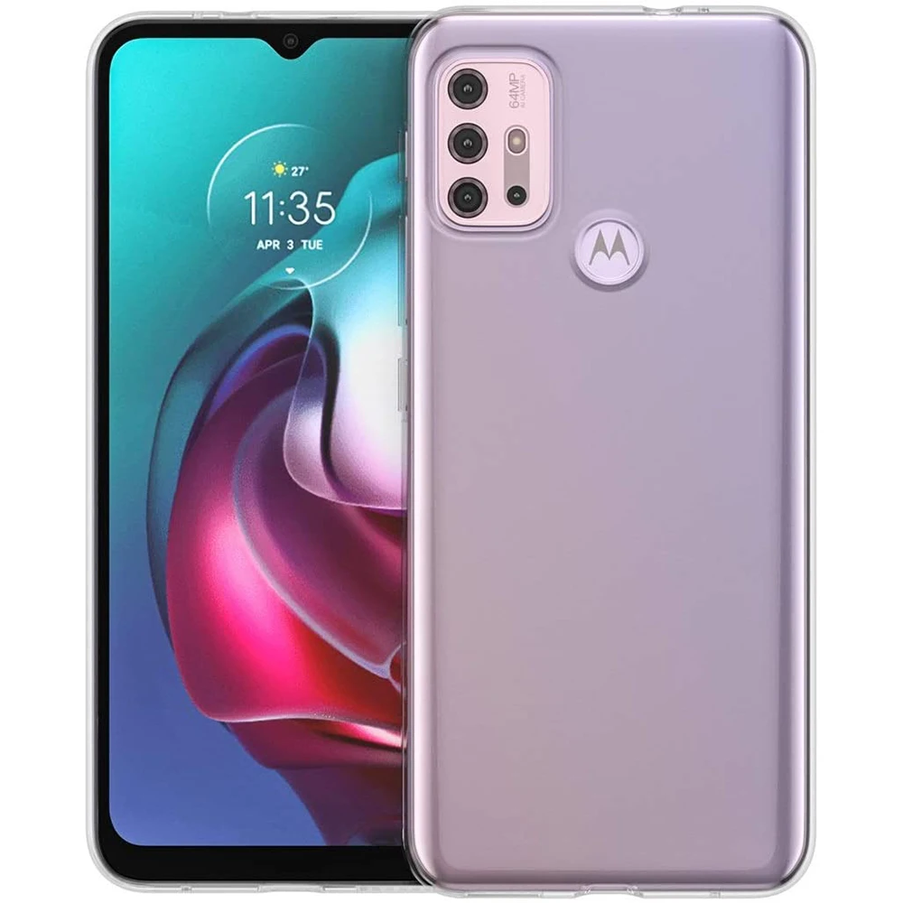 Funda protectora de teléfono para cámara, cubierta trasera suave y transparente para Motorola Moto G10 G30 G40 G50 G60 G100 G Play Power Stylus 2021 Edge S - imagen 5
